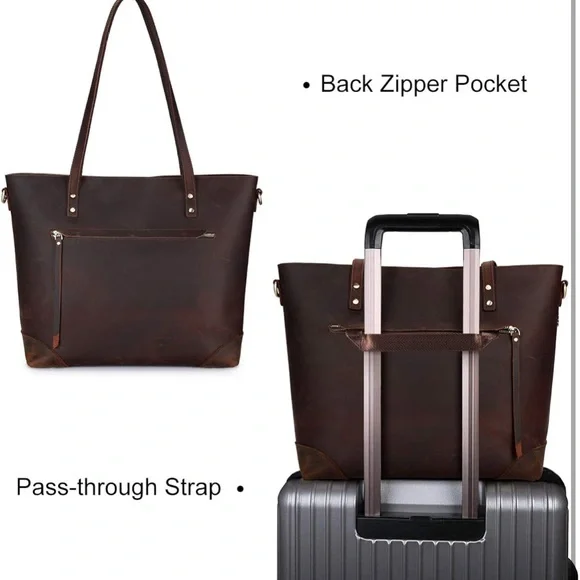 S Zone - NEW w tags Tote Bag - Brown in color - Picture 13 of 16